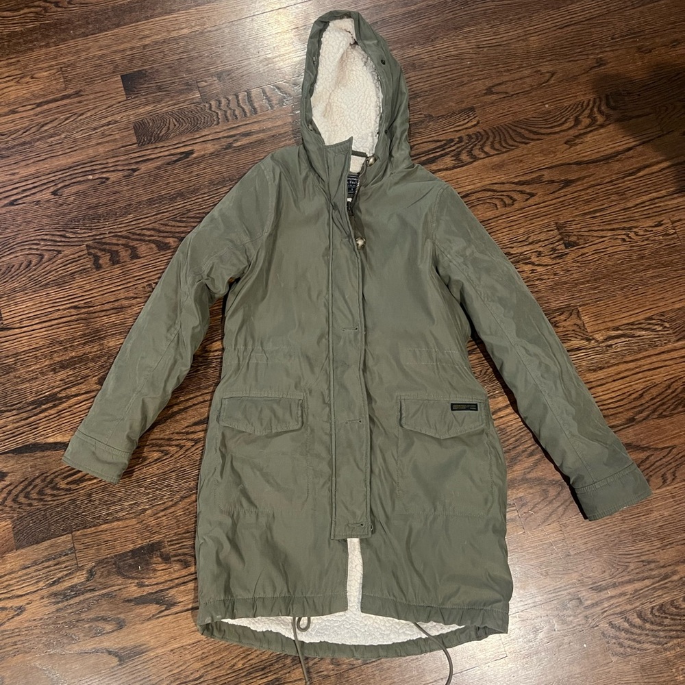 Abercrombie Sherpa lined jacket
